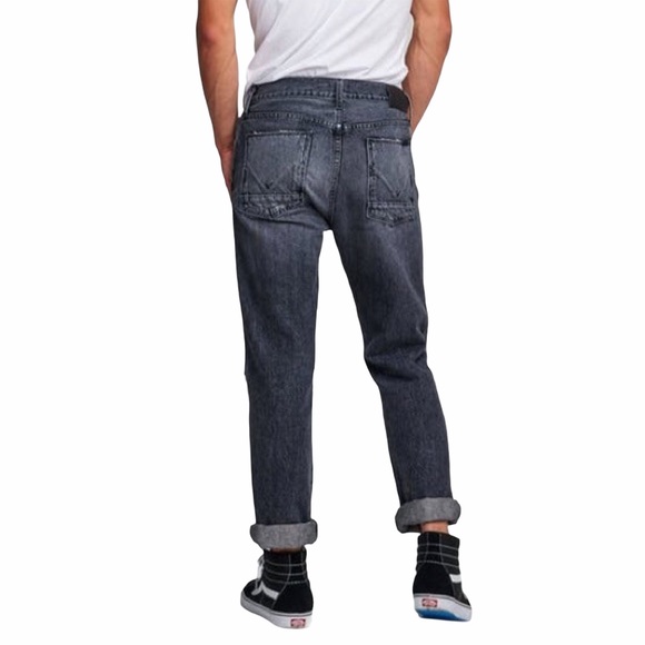 new Hudson ✪ Dixon Straight Leg Button Fly Jeans ✪ Hurricane ✪ Size 31 Inseam 32 - Picture 2 of 13